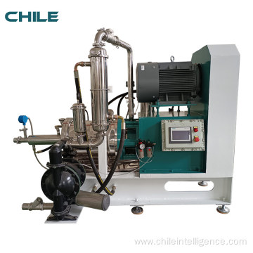 Ceramic horizontal pin type sand mill